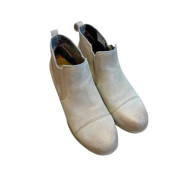 Sorel Womens Evie Tan Leather Chelsea Ankle Boots Slip On Size US 9.5 - EU 40.5 - Picture 2 of 11